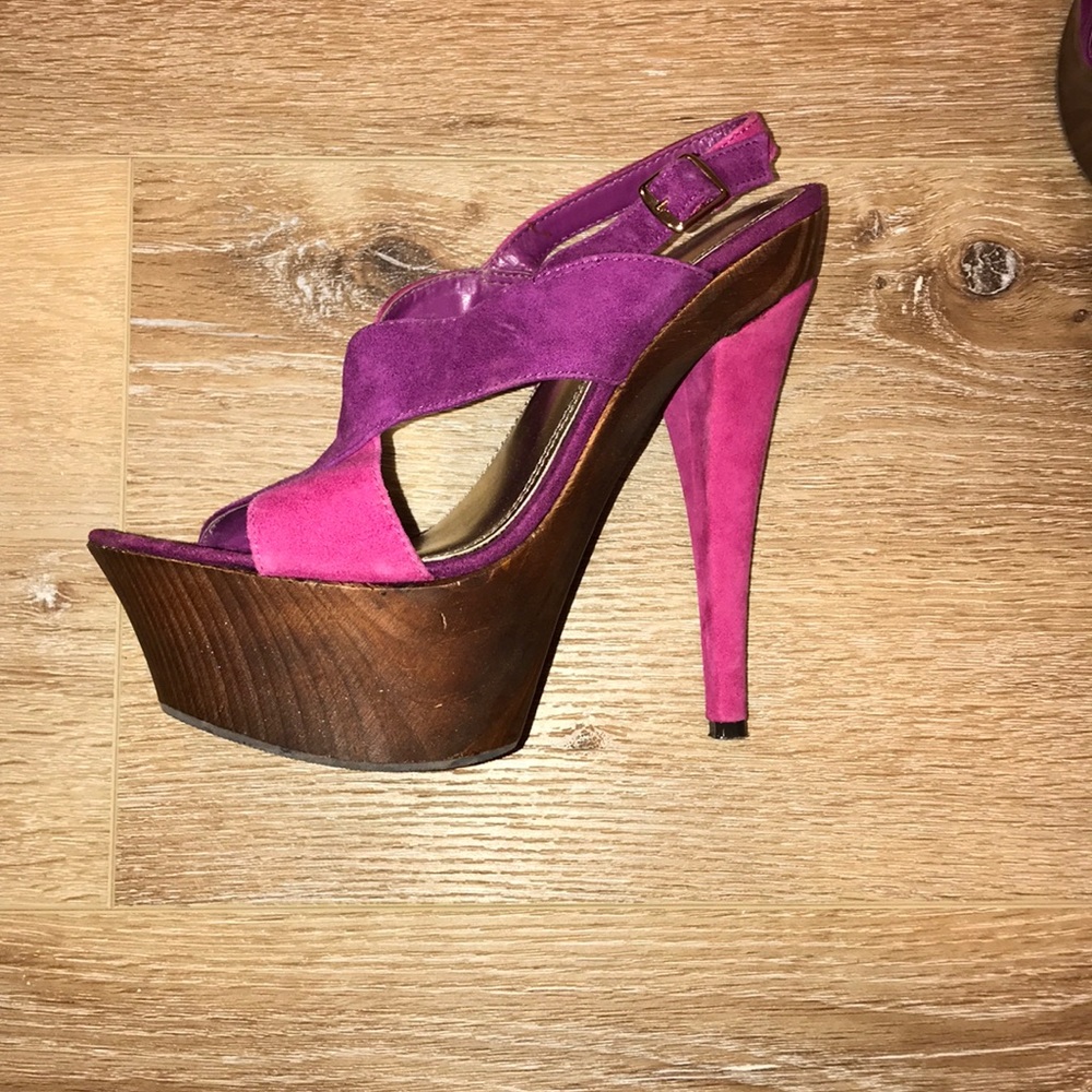 Hot Pink Stiletto heels size 7